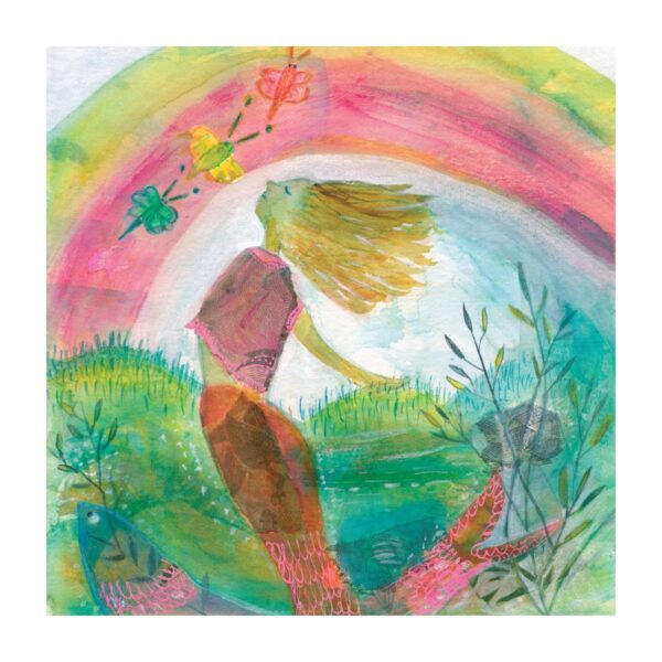 Art cards met gedichten en afbeeldingen uit het boek Fonkellampen, limited edition - Afbeelding 2
