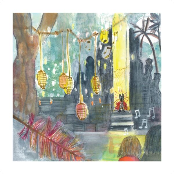 Art cards met gedichten en afbeeldingen uit het boek Fonkellampen, limited edition